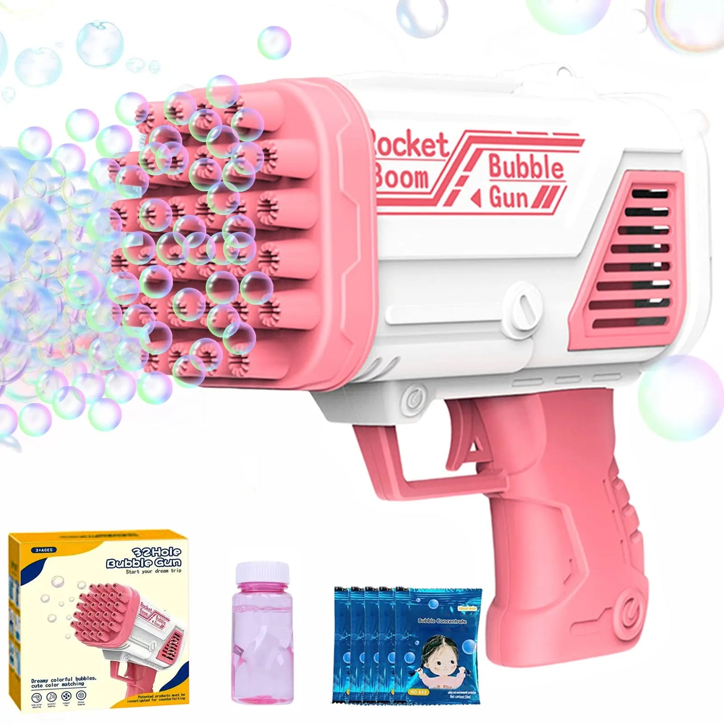 36 HOLE BUBBLE GUN TOY FOR CHILDRENS | UNBREAKABLE HIGH QUALITY