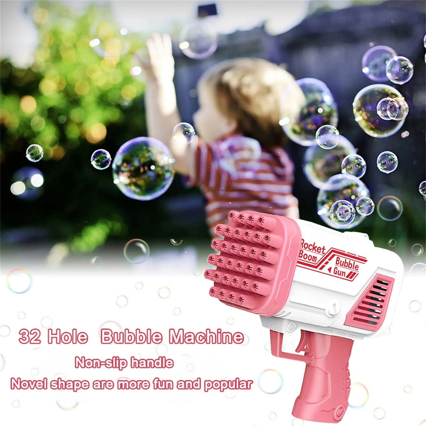 36 HOLE BUBBLE GUN TOY FOR CHILDRENS | UNBREAKABLE HIGH QUALITY