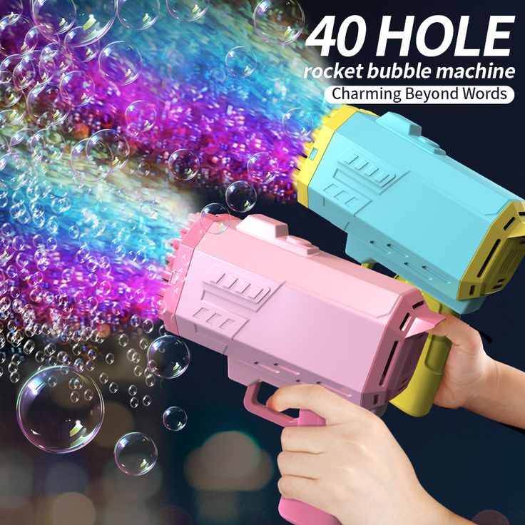 36 HOLE BUBBLE GUN TOY FOR CHILDRENS | UNBREAKABLE HIGH QUALITY