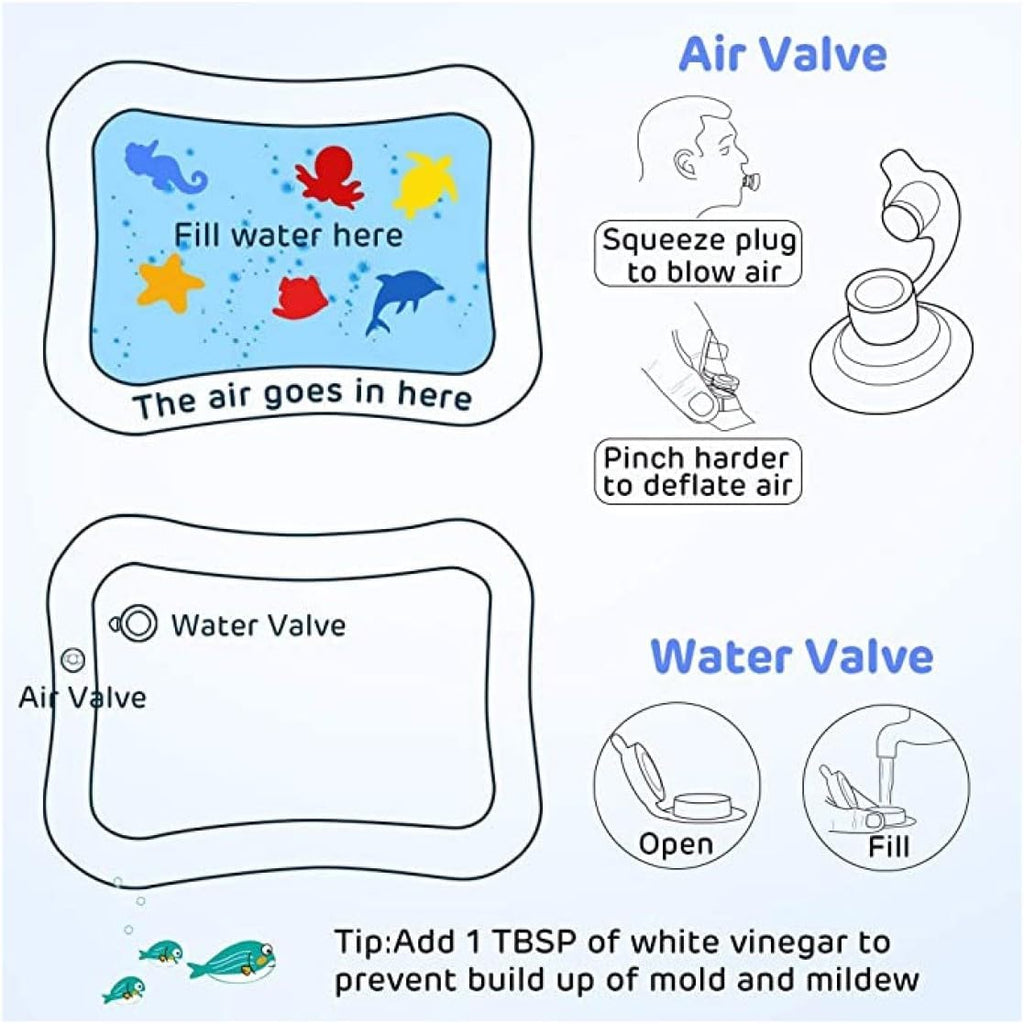 BA74-Baby Water Play Mat