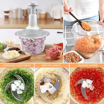 HAND PUSH MANUAL FOOD CHOPPER